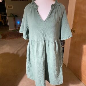 Old Navy Sage Green dress